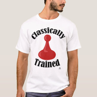Motto der klassisch ausgebildeten Board-Spielversi T-Shirt