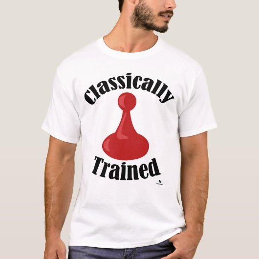 Motto der klassisch ausgebildeten Board-Spielversi T-Shirt (Vorderseite)