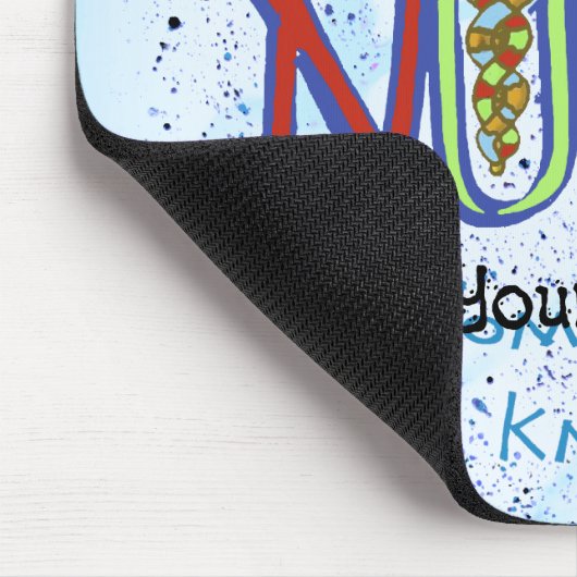 Motto der Krankenschwester Mousepad (Ecke)