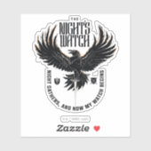 Motto der Nacht Aufkleber (Blatt)