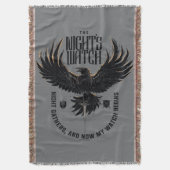 Motto der Nacht Decke (Vorderseite Vertikal)