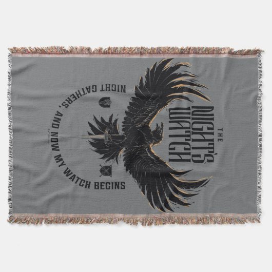 Motto der Nacht Decke (Vorderseite)