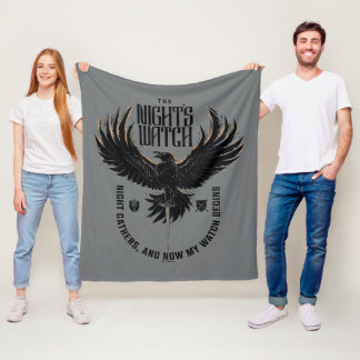 Motto der Nacht Fleecedecke