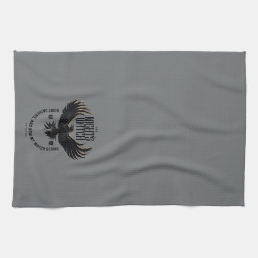 Motto der Nacht Geschirrtuch (Horizontal)