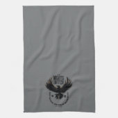 Motto der Nacht Geschirrtuch (Vertikal)