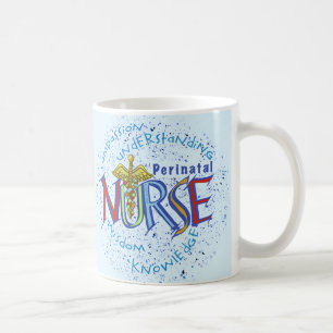 Motto der perinatalen Krankenschwester Kaffeetasse
