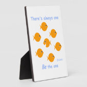 Motto des Inspirationslehrers oder Sprichwort Fotoplatte (Seite)