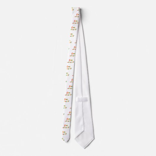 Motto Krawatte slogan (Rückseite)