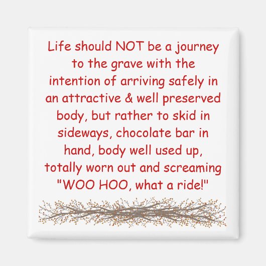 Motto Magnet (Vorne)