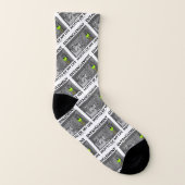 Motto meiner Lebensquantenphysik Socken (Rechts - Außen)