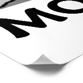 Motto meines Lebens (Quantenphysik) Poster (Ecke)