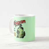 Motto Michigans MI US ~ mindestens sind wir nicht Kaffeetasse (Vorderseite Links)