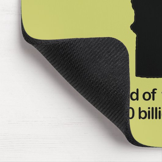 Motto Minnesota - Land mit 10.000 Seen Mousepad (Ecke)