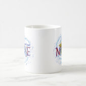 Motto Studentin Krankenschwester Kaffeetasse (Mittel)