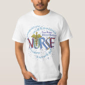 Motto-T - Shirt Nurse Anästhesist (Vorderseite)