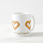 Motto-Tasse Kaffeetasse (VorderseiteRechts)