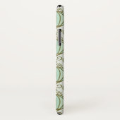 Motton Blau-Muster Case-Mate iPhone Hülle (Hinten/Rechts)