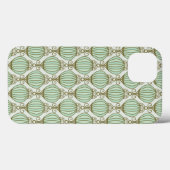 Motton Blau-Muster Case-Mate iPhone Hülle (Rückseite (Horizontal))