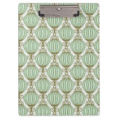 Motton Blau-Muster Klemmbrett (Vorderseite)