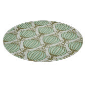 Motton Blau-Muster Schneidebrett (Ecke)