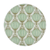 Motton Blau-Muster Schneidebrett (Vorderseite)