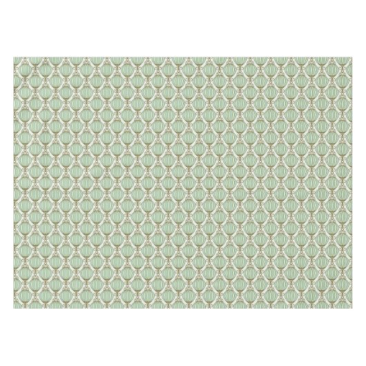Motton Blau-Muster Tischdecke (Vorderseite (Horizontal))