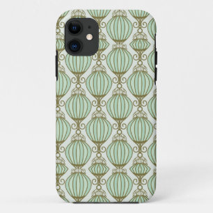 Motton Blaues Muster iPhone 11 Hülle