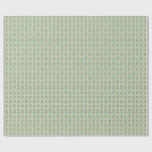 Motton Blaues Muster Geschenkpapier (Flach)