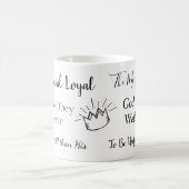 Mottos of the Six Tudor Queens on a Tasse (Mittel)