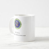 MOTUS SIEGEL: GRÜN KAFFEETASSE (Vorderseite Links)