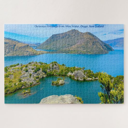 Mou Waho, Otago, Neuseeland Jigsaw Puzzle (Horizontal)