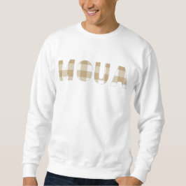 Moua Hmong Nachname Karierte Familie Matching Shir Sweatshirt