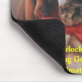 Moue Mat Basset Hound Mousepad (Ecke)