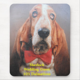 Moue Mat Basset Hound Mousepad