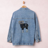 Mouflon-Cartoon Jeansjacke (Hangar)