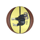 Mouflon-Cartoon Mini Basketball (Vertikal)