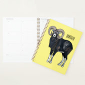 Mouflon-Cartoon Planer (Anzeige)