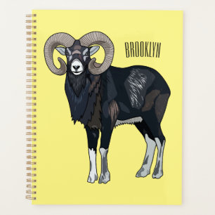 Mouflon-Cartoon Planer