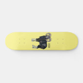 Mouflon-Cartoon Skateboard (Horizontal)