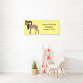 Mouflon-Ziegenbild Banner (Insitu)