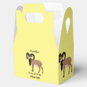 Mouflon-Ziegenbild Geschenkschachtel (Geöffnet)