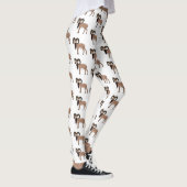 Mouflon-Ziegenbild Leggings (Rechts)