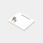 Mouflon-Ziegenbild Post-it Klebezettel (angewinkelt)