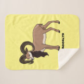 Mouflon-Ziegenbild Sherpadecke (Vorderseite (Horizontal))