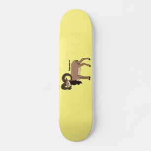 Mouflon-Ziegenbild Skateboard