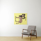 Mouflon-Ziegenbild Wandteppich (Beispiel (Horizontal))