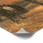 Moulin de la Galette von Vincent van Gogh, Windmil Poster (Ecke)