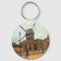 Moulin de la Galette von Vincent van Gogh, Windmil