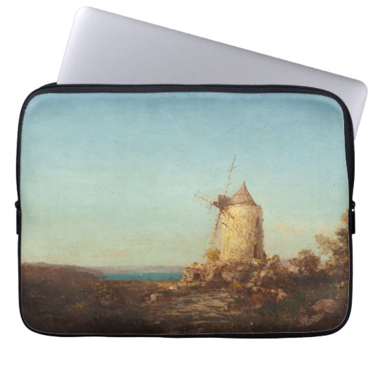 Moulin De Saint-Miter, Près De Martigues Laptopschutzhülle (Vorderseite)