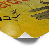 Moulin Rouge: La Goulue Poster (Ecke)